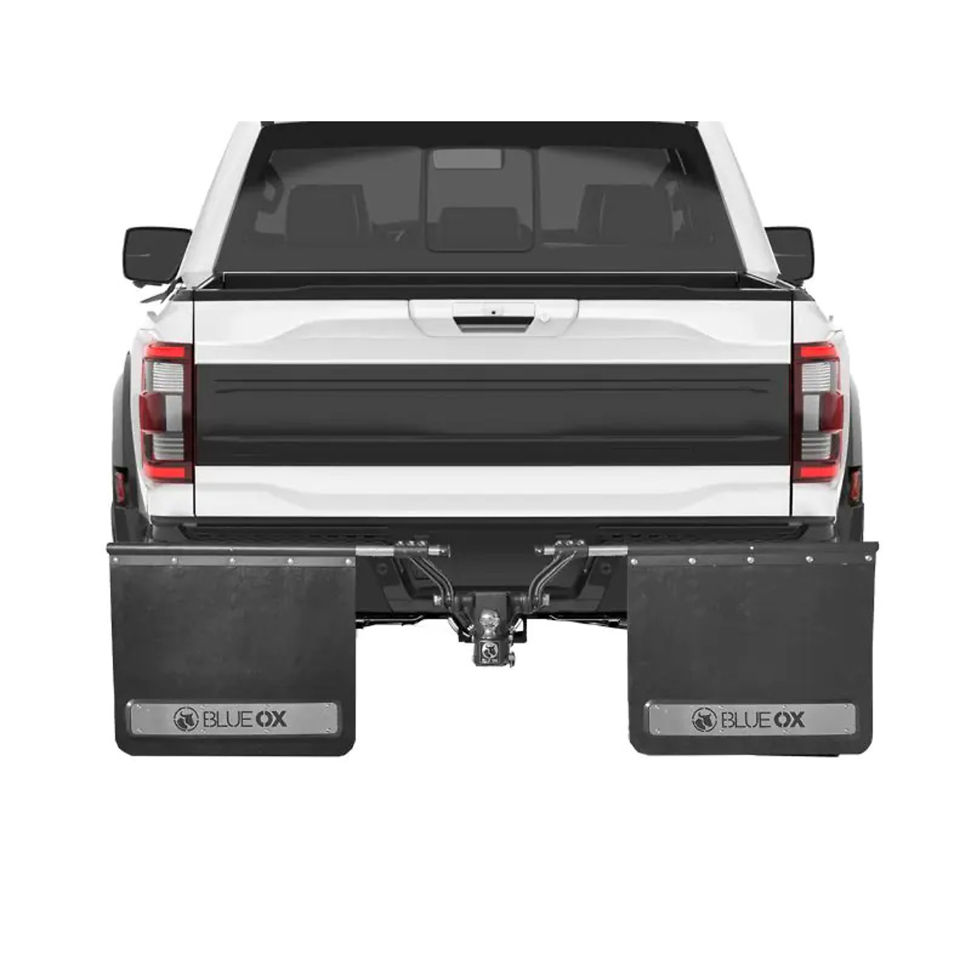 Blue Ox Mud Flap System — Fits 2.5in. Hitch, Includes Rock Screen, Model# BX88421